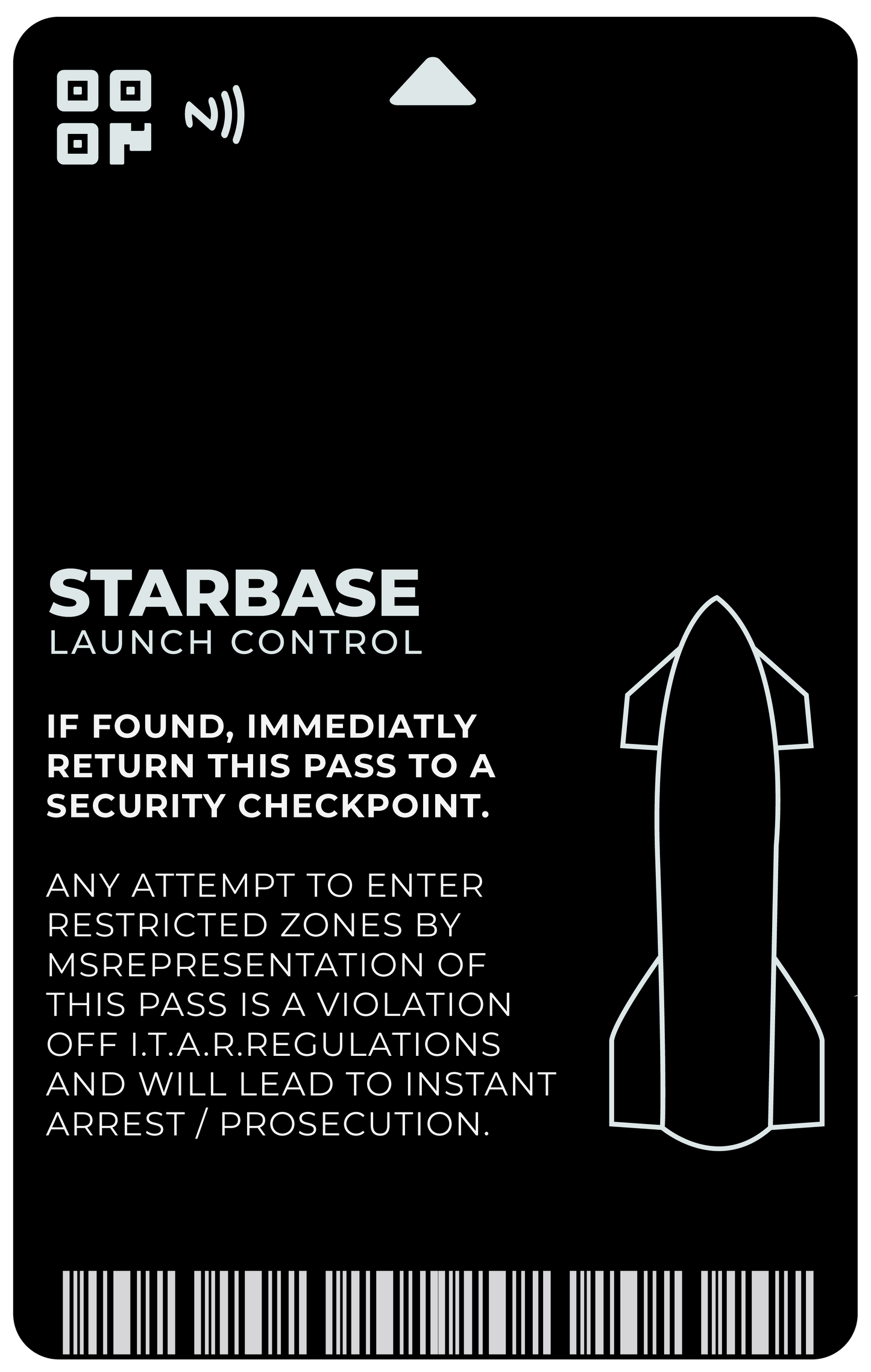 STARBASE Wallet Card